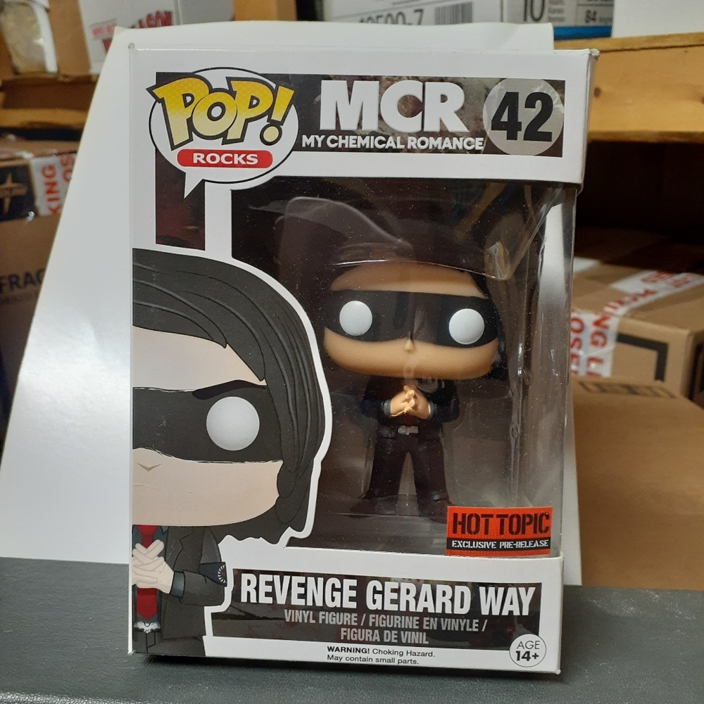 2/$30 FUNKO POP NEW-Gerard Way My Chemical Romance
